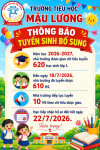 Tuyển sinh bổ sung lớp 1