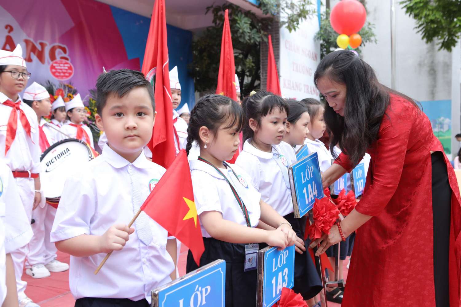 Một số hình ảnh về Lễ khai giảng năm học 2023-2024
